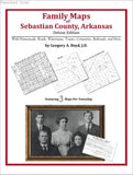Family Maps of Sebastian County, Arkansas (Paperback book cover)