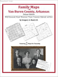 Family Maps of Van Buren County, Arkansas (Paperback book cover)