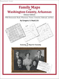 Family Maps of Washington County, Arkansas (Paperback book cover)