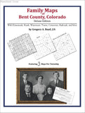 Family Maps of Bent County, Colorado (Paperback book cover)