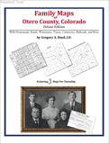 Family Maps of Otero County Colorado, 1 (Paperback book cover)