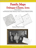 Family Maps of Dubuque County, Iowa (Spiral book cover)