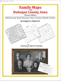 Family Maps of Dubuque County, Iowa (Paperback book cover)