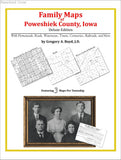 Family Maps of Poweshiek County, Iowa (Paperback book cover)