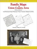 Family Maps of Union County, Iowa (Spiral book cover)