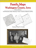 Family Maps of Washington County, Iowa (Spiral book cover)