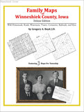 Family Maps of Winneshiek County, Iowa (Paperback book cover)