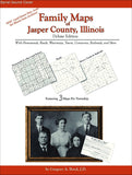 Family Maps of Jasper County, Illinois (Spiral book cover)