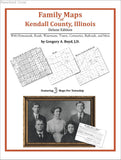 Family Maps of Kendall County, Illinois (Paperback book cover)