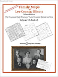 Family Maps of Lee County, Illinois (Paperback book cover)