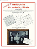 Family Maps of Marion County, Illinois (Paperback book cover)