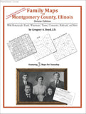 Family Maps of Montgomery County, Illinois (Paperback book cover)