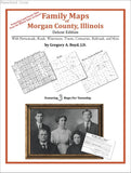 Family Maps of Morgan County, Illinois (Paperback book cover)