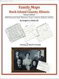 Family Maps of Rock Island County, Illinois (Paperback book cover)