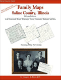 Family Maps of Saline County, Illinois (Spiral book cover)