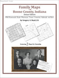 Family Maps of Boone County, Indiana (Paperback book cover)