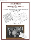 Family Maps of Brown County, Indiana (Paperback book cover)