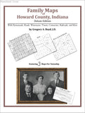 Family Maps of Howard County, Indiana (Paperback book cover)