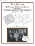 Family Maps of LaGrange County, Indiana (Paperback book cover)