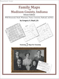 Family Maps of Madison County, Indiana (Paperback book cover)