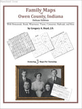 Family Maps of Owen County, Indiana (Paperback book cover)