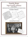 Family Maps of Vigo County, Indiana (Paperback book cover)