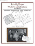 Family Maps of White County, Indiana (Paperback book cover)