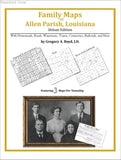 Family Maps of Allen Parish, Louisiana (Paperback book cover)