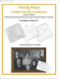 Family Maps of Caddo Parish, Louisiana (Paperback book cover)