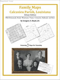Family Maps of Calcasieu Parish, Louisiana (Paperback book cover)