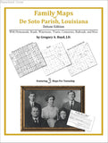 Family Maps of De Soto Parish, Louisiana (Paperback book cover)