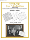 Family Maps of Grant Parish, Louisiana (Paperback book cover)