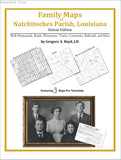 Family Maps of Natchitoches Parish, Louisiana (Paperback book cover)