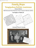 Family Maps of Tangipahoa Parish, Louisiana (Paperback book cover)