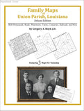Family Maps of Union Parish, Louisiana (Paperback book cover)