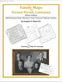 Family Maps of Vernon Parish, Louisiana (Paperback book cover)