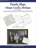 Family Maps of Allegan County, Michigan (Spiral book cover)