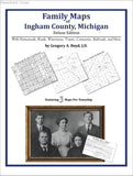Family Maps of Ingham County, Michigan (Paperback book cover)