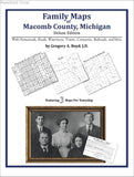 Family Maps of Macomb County, Michigan (Paperback book cover)