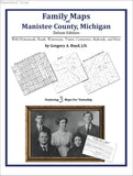Family Maps of Manistee County, Michigan (Paperback book cover)