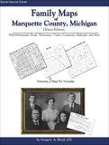 Family Maps of Marquette County, Michigan (Spiral book cover)