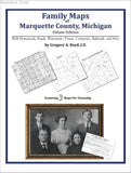 Family Maps of Marquette County, Michigan (Paperback book cover)