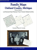 Family Maps of Oakland County, Michigan (Spiral book cover)