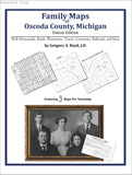 Family Maps of Oscoda County, Michigan (Paperback book cover)