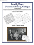 Family Maps of Washtenaw County, Michigan (Paperback book cover)