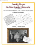 Family Maps of Carlton County, Minnesota (Paperback book cover)