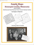 Family Maps of Hennepin County, Minnesota (Paperback book cover)