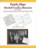Family Maps of Marshall County, Minnesota (Spiral book cover)