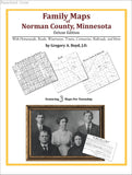 Family Maps of Norman County, Minnesota (Paperback book cover)