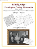 Family Maps of Pennington County, Minnesota (Paperback book cover)